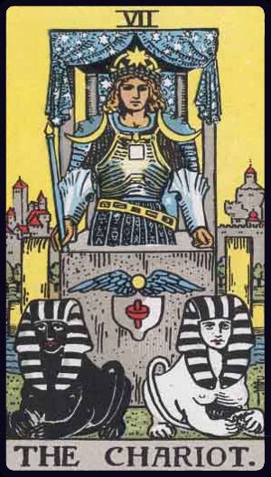 The Chariot tarot card