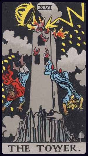 The Tower tarot card