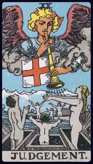 Judgement tarot card